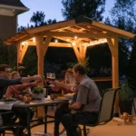Outdoor Grill Gazebo – Backyard Patio Shelter for Outdoor Dining, Garden Parties & All-Weather Use - Image 2