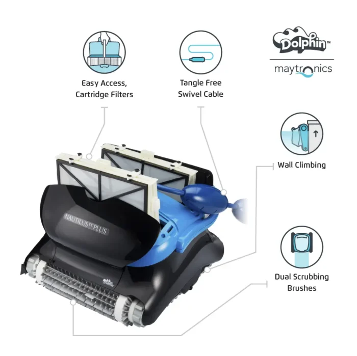 Nautilus CC Plus Robotic Pool Cleaner Certified Refurbished - Image 4